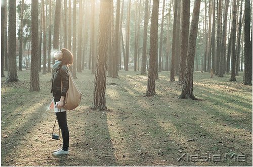 喜欢发呆的人，心里都有一份纯净的天空 (7)